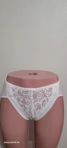 Sweet Nothings Maidenform White Panty Hi Waist 26618 Size Large Untagged - Picture 1 of 3