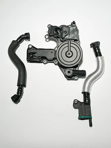PCV Crankcase Vent Valve Breather Hose Kit Oil Separator 06H103495 For Audi VW - Picture 1 of 9
