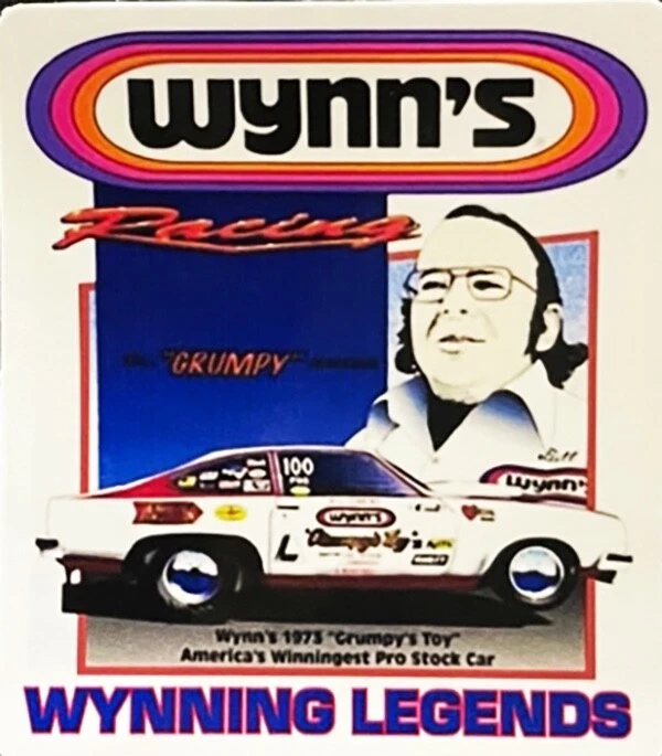 VRHTF VERY COOL AWESOME "WYNN'S BILL GRUMPY JENKINS" 3" X 4"  DIE CUT STICKER - Image 1 of 1