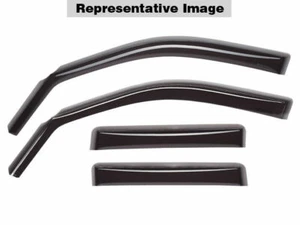 WeatherTech Side Window Deflectors for Dodge Ram 1500 Quad - 2009-2018 - Dark - Picture 1 of 6