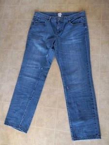 Gap Damen Jeans Blue Tag Größe 14/32 Mid Rise Slim Boyfriend Stretch Denim - Bild 1 von 3