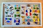 Huge Lot of Murano Multi-Color Decorative Glass Candies/Animals/Sea Life