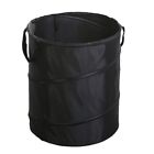 Beige Green and Black Color Options for Outdoor Camping Folding Trash Can