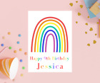 A4 A5 personalised birthday print