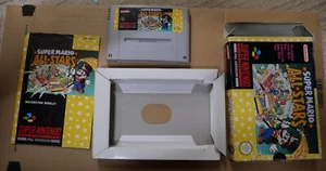 Nintendo Snes Mario All Stars Yellow box complete please read - Picture 1 of 4