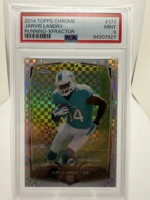 2014 Topps Chrome X-Fractor Jarvis Landry Rookie Card Mint 9!! - Image 1 of 2
