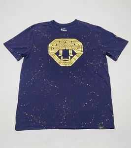 Nike Kobe Bryant Rostarr Splatter Dri Fit Shirt Mens XL Purple Gold Black Mamba - Picture 1 of 13