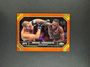 Israel Adesanya 2024 Topps Chrome UFC Orange /25 #81 - Bild 1 von 3