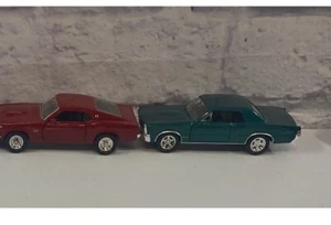 *BRAND NEW* Lot Of 2 Welly Diecast Cars 1969 Ford Mustang Boss 429 4.75 Inch - Picture 1 of 4