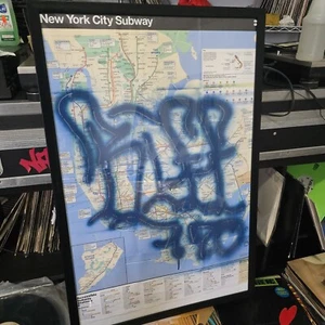 NY GRAFFITI Map RIFF 170 - Picture 1 of 13