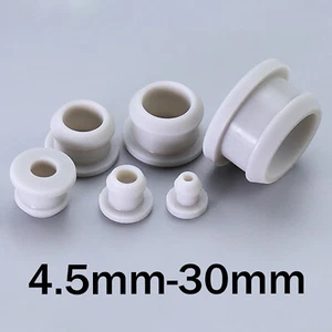 Silicone Rubber Grommet Plug Sealing Ring  Cable Wiring Protect Sleeve 4.5-30mm - Picture 1 of 10