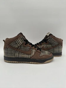 Nike Dunk High Pro SB Tweed 2004 Size 8 Used 305050-223 - Picture 1 of 23