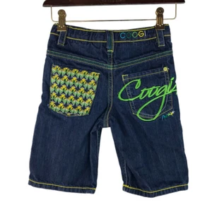 Coogi boy’s embroidered jeans short size 4 - Picture 1 of 11
