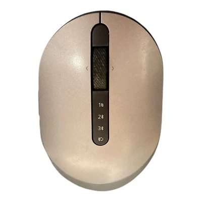 Dell MSS5320Wt Multi-Device Wireless Bluetooth 7 Button Mouse Gray with Dongle - Image 1 of 4