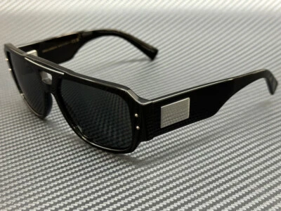 Gafas de sol Dolce & Gabbana DG4482 501 87 negro gris 57 mm para hombre Foto 1 de 4