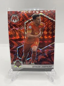 Ethan Ampadu 2022 Panini Mosaic Road To World Cup Red Mosaic Prizm #84 Wales - Picture 1 of 1