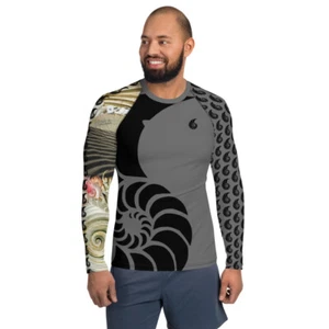 Rashguard Homme UPF40 WPM2 GRAU - Bild 1 von 32
