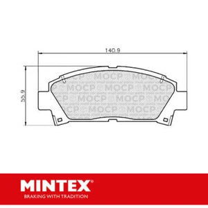 Pastillas de freno Mintex MDB1684 - Imagen 1 de 1