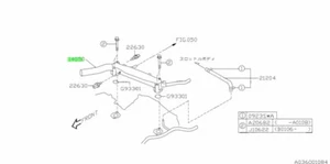 Pipe Complete Water For: Subaru Impreza GDA GDB WRX STI 01-07 - Picture 1 of 1