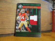 2023 Obsidian Fred Warner Patch Green Parallel #5/5 Playoff Brilliance SF 49ers