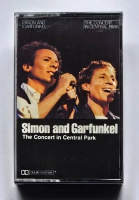 vintage 1982 SEALED cassette : SIMON AND GARFUNKEL The Concert In Central Park Foto 1 de 4