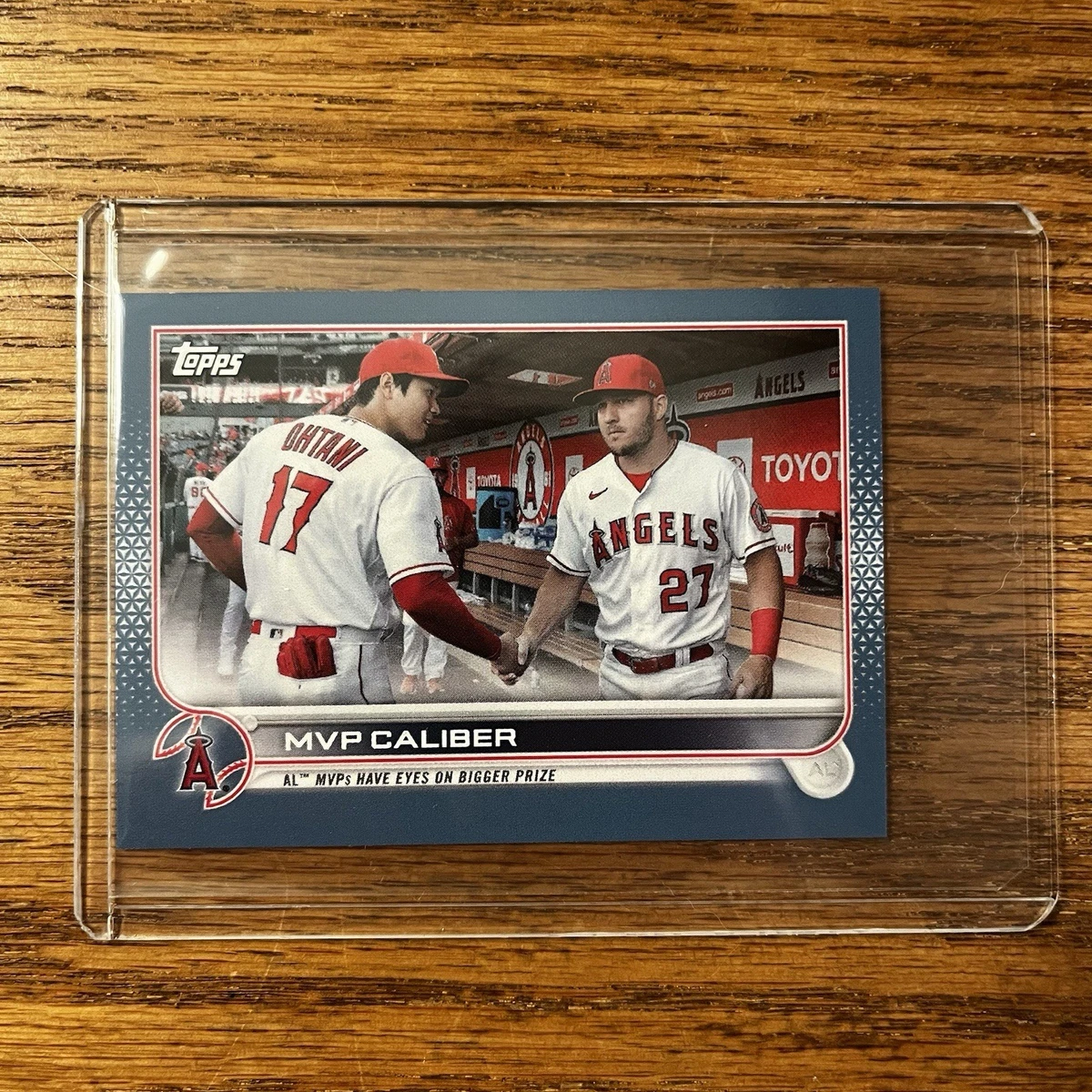 レア 2016 Topps マイク・トラウト 切手レリック CSG 9.5 レア 2016