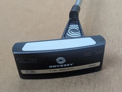 Odyssey TRI-BEAM Center Shaft Double Wide 32 Inch Putter Golf Club Right Hand Gr - Image 1 of 4