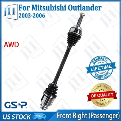 OE Front Right Passenger CV Axle Shaft For 03 04 05 06 Mitsubishi Outlander AWD — 第 1/4 张图片