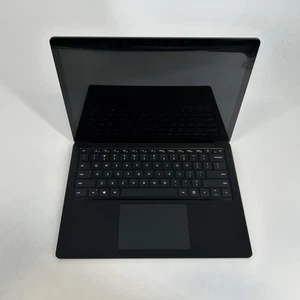 Microsoft Surface Laptop 3 13.5" Black 2K TOUCH 1.2 GHz i5-1035G7 8GB 256GB SSD - Picture 1 of 10