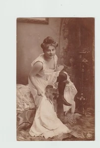CPA 6620. Charm, Erotic. Woman In Lingerie - Picture 1 of 2
