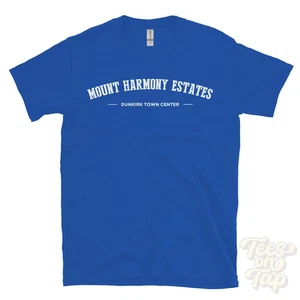 MOUNT HARMONY ESTATES DUNKIRK TOWN CENTER T-SHIRT Calvert Maryland USA Geschenkidee - Bild 1 von 10