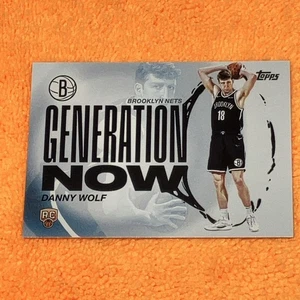 Danny Wolf RC 2025-26 Topps #GN-27 GENERATION NOW - Brooklyn Nets - Bild 1 von 2