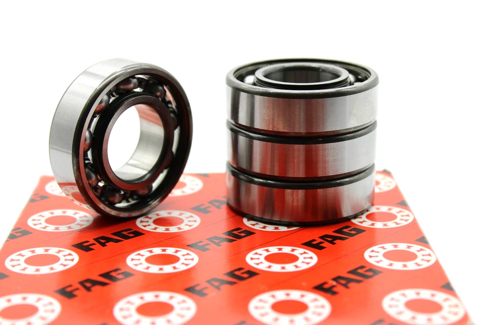 4 Stück FAG Rillenkugellager 6204-C-C3 20x47x14 mm OFFENES KUGELLAGER 6204-C3