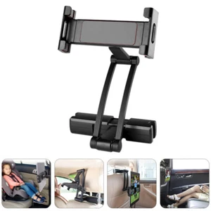 Car Headrest Tablet Phone Bracket Adjustable Car Cell Phone Holding Stand - Photo 1 sur 12