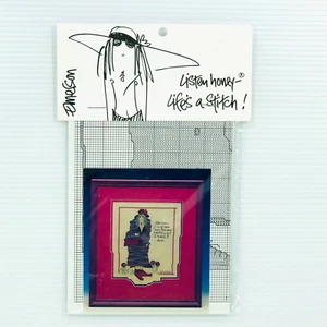 Twisted Threads Listen Honey Lifes A Stitch Emerson Cross Stitch Chart Pattern - Picture 1 of 2