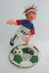 1994 Annalee 10" USA Soccer Player Boy MADE IN USA - Bild 1 von 9