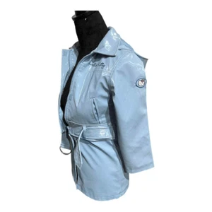 SANRIO HELLO KITTY Raincoat Girls 5/6 Vintage 30th Anniversary Light Blue NWOT - Picture 1 of 14