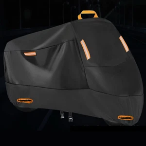 Motorcycle Cover Waterproof Outdoor Rain Sun Protection Motorbike Protector XXL - Picture 1 of 23