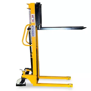 Hochhubwagen - 500 kg Tragkraft, 1.150 mm Hubhöhe Handstapler manuell - Bild 1 von 5