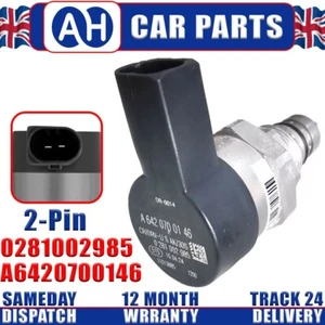 FUEL RAIL PRESSURE REGULATOR VALVE For M-BENZ C E M S G-CLASS 3.0 CDi 0281002985 - Picture 1 of 3