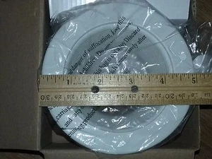 2 Jesco Lighting TM201WH Step Baffle Trims for recessed light can lighting white - Picture 1 of 5