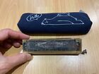 NEUF Hohner 270 peigne métal aluminium harmonica chromatique G/G#(Ab) NEUF pochette