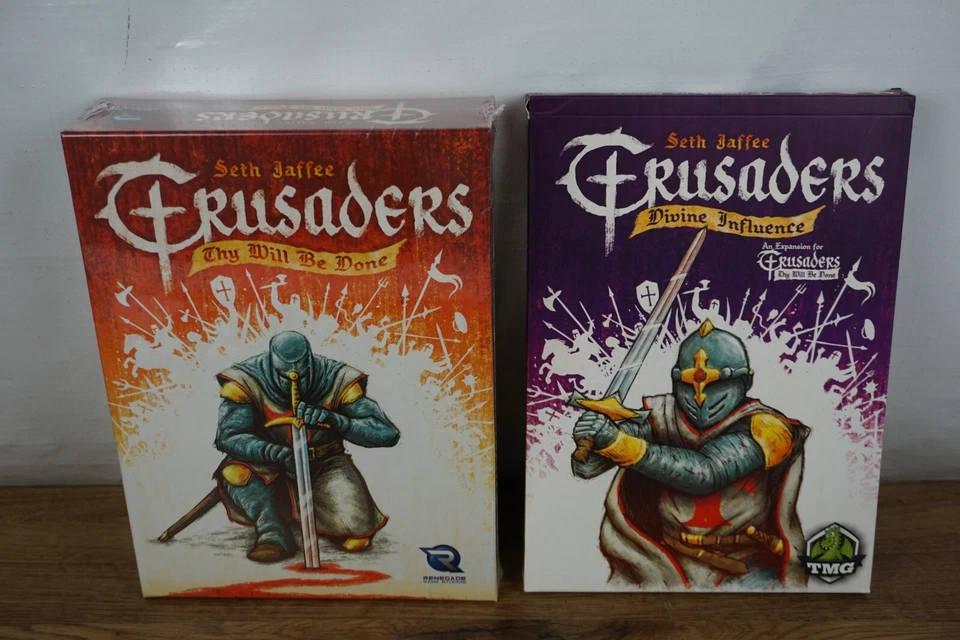 NUEVO: Crusaders Thy Will Be Done and Divine Influence Expansion Juego de Mesa Paquete Foto 1 de 1