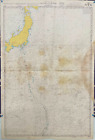 Admiralicja 4510 Wschodnia porcja Japonii Północny Pacyfik Ocean Morska mapa Wykres