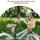 Leather Buckle Willow Woven Storage Basket Snack Storage Basket  Home Storage