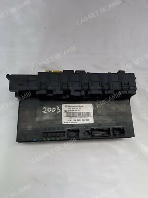 1715450101 HELLA 5DK008554 CENTRALINA BODY COMPUTER SAM MERCEDES-BENZ SLK R171 - Immagine 1 di 4
