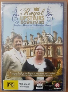 Royal Upstairs Downstairs - Burghley House To Waddesdon Manor (DVD, 2012) Reg 4 - Picture 1 of 2