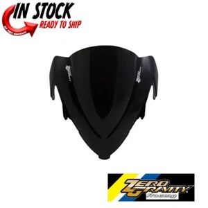 ZERO GRAVITY DARK SMOKE DOUBLE BUBBLE WINDSCREEN 2022-2025 HAYABUSA 16-135-19 - Picture 1 of 4
