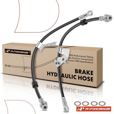 Manguera hidráulica de freno delantera izquierda y derecha para Chrysler Sebring Dodge Avenger Jeep Compass Foto 1 de 4