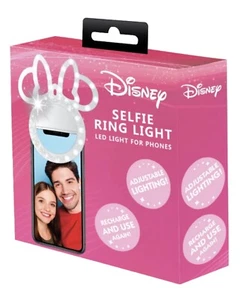 Disney Selfie Ring Adjustable Light Minnie for Makeup Live Stream - Photo 1 sur 2